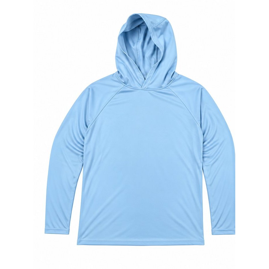 Development sample — UPF 50+ Performance Hoodie — Sky Blue