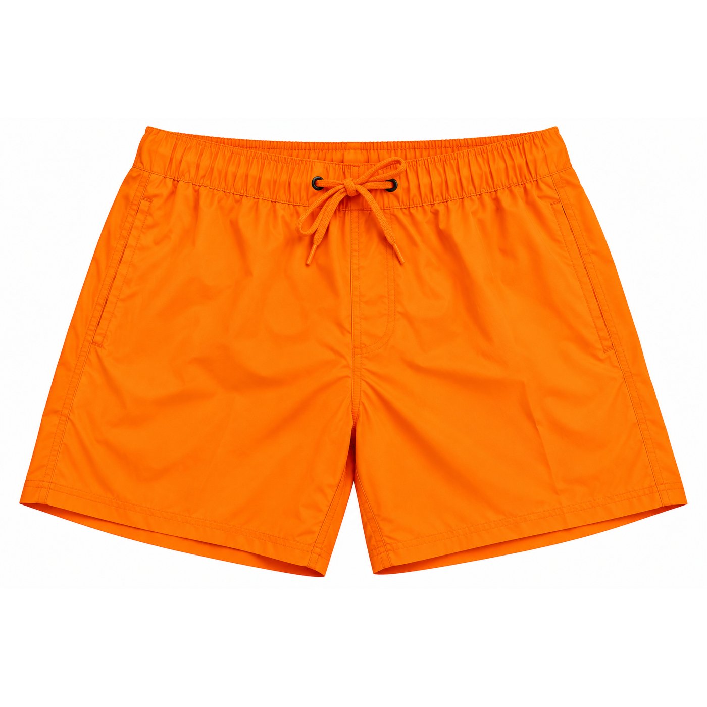 Development sample — Drawstring Swim Shorts — Orange